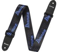Ibanez Gsd50-bl Guitar Strap Logo, Blue