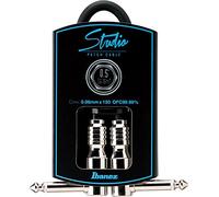 IBANEZ HF07P Instrument Cable HF Series Jack/Angled/Angled Patch Cable Black 0.21 m / 0.7 ft