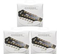 Ibanez IACS12C Bronze Wound 80/20 12 String Acoustic Guitar Strings - Light Gauge, gold,silver (Pack of 3)