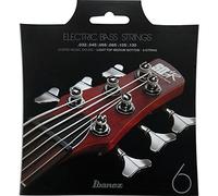 Ibanez IEBS6C 6-String Nickel Bass Guitar Strings - Light Top Medium Bottom, Silver