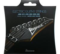 Ibanez IEGS6 Electric Guitars Strings - Super Light Gauge, Silver