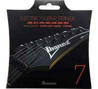 Ibanez IEGS7 7-String Electric Guitar Strings - Super Light Gauge, silver