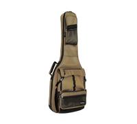 Ibanez IGB651-KH PowerPad Ultra Electric Guitar Gig Bag - Premium Padded Soft Case with 25-30 mm Cushioning | Neck Support Strap | Multi-Pocket Storage | Waterproof Zippers - Khaki