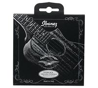 Ibanez NBUKS4 Aquila String, 024 026, Soprano Ukulele Strings - Concert - Black Nylon