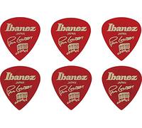 Ibanez Paul Gilbert Plectrums - Candy Apple (Blister Pack of 5)