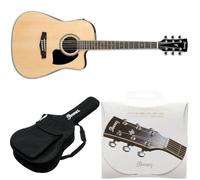 Ibanez Performance Series PF15ECE-NT - Full Size Electro-Acoustic Guitar - Natural High Gloss