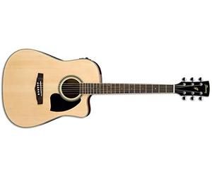 Ibanez Performance Series PF15ECE-NT - Full Size Electro-Acoustic Guitar - Natural High Gloss