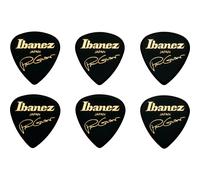 Ibanez Plectrums Paul Gilbert, Blister Pack Of 6 - Black