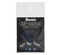 Ibanez PPA16HSG Wizard Series, Sand Grip Picks 6 Pack 1.0mm (PPA16HSGDB),Dark Blue