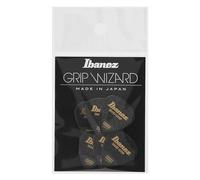 Ibanez PPA16MSG Wizard Series, Sand Grip Picks 6 Pack 0.8mm (PPA16MSGBK)