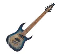 Ibanez RGMS7PB 7 String Multi Scale Cosmic Blue Star Burst