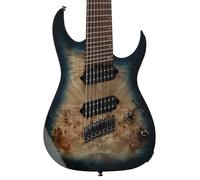 Ibanez RGMS8 8 String Electric Guitar - Cosmic Blue Starburst