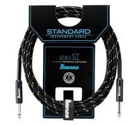 Ibanez SI10-BG 10 ft 2 Straight Plugs Standard Woven Instrument Cable - Beige