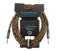 Ibanez SI20-CGR 20 ft 2 Straight Plugs Standard Woven Instrument Cable - Camouflage Green
