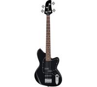 Ibanez Talman TMB30 Bass Guitar - Black | Short scale bass with Dynamix P & J pickups, poplar body and comfortable 30" scale for versatile performance.