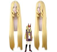 Ibaraki Doji Cosplay Perücke Anime Schicksal Grand Order Fgo Perücken Synthetische Blonde Frauen Haarteil Ibaraki Doji Rollenspiel + Perückenkappe PL-232