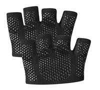 ibasenice 1 Pair Breathable Gym Gloves for Weight Lifting Skid Half Finger Fitness Gloves for Men Women Moisture Wicking Exercise Gear Lightweight Portable for Training and Outdoor Sports