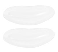ibasenice 1 Pair Front Foot Pad Gel Forefoot Pads Unique Design Gel Suede Fabric Conforms to Foot Curve Distributes Pressure Women High Heels and Boots