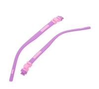 ibasenice 1 Pair Glasses Arms Replacement, Silicone Lightweight Anti-Slip Eyeglass Temple, Suitable for Play and Classroom Use, Tr Material, Friendly Color Style