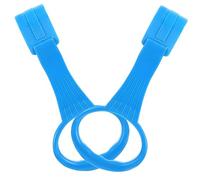 ibasenice 1 Pair Portable Baby Stand up Rings, PP Hanging Pull Rings with Smooth Rounded Edges, Walking Exercise Assistant for Crib, Playpen and Travel