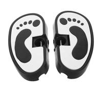 ibasenice 1 Pair Tricycle Replacement Parts Bikes Pedal for Modern Sleek Plastic Footrest Enhanced Stability Replacement Accessories for Family Outings