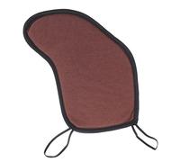 ibasenice 1 Pc 3/4-4/4 Violin Chin Rest Pad Soft Cotton Ch over Coffee Colour Skin-friendly Multi-function Support Pad Violin Accessory for Comfort and Protection