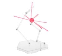 ibasenice 1 Set Action Figure Display Stand Doll Support Holder with Special Effects for Enhanced Visuals and Dynamic Poses Effortless Assembly for Figurines Model Lightweight and Portable