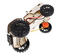 ibasenice 1 Set DIY Wooden Tractor Model Kit for Educational Stem Safe and Assembly Encourages Creativity and Scientific Exploration for Boys