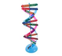 ibasenice 1 Set Dna Model Kit Double Helix Structure for Classroom Teaching Engaging Learning Tool for Biology Genetics Education Science for Students