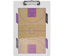 ibasenice 1 Set Double Sided Dry Erase Basketball Clipboard Basketball Strategy Board for and Players for Game Planning and Strategy Communication