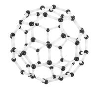 ibasenice 1 Set Molecular Structure Model Kit DIY Plastic Components for Science Education Chemistry Teaching Tool for Classroom Learning Hands Learning Resource for Carbon Molecule