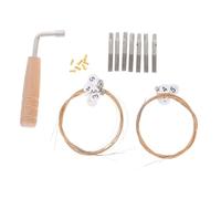 ibasenice 1 Set Professional Lyre Harp Tuning Wrench And Strings Kit Tuning Pin Rivets Musical Instrument Lyre Replacement Repair Tool