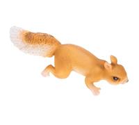 ibasenice 1 Set Realistic Resin Squirrel Figure Decorative Wildlife Animal Sculpture for Garden Home Classroom Educational for Animal Knowledge and Stunning Garden Ornament