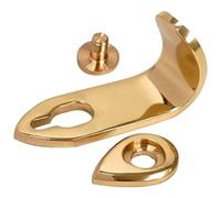 ibasenice 1 Set Saxophone Finger Rest Clarinet Thumb Hook Saxophone Thumb Rest Saxophone Thumb Holder Saxophone Thumb Cushion Bass Thumb Rest Clarinet Thumb Rest Alto Metal Instrument Wooden