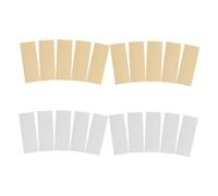 ibasenice 10 Pairs Zinc and Copper Electroplating Kit Strips for Fruit Battery Experiments Educational Electrochemistry Science Supplies