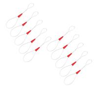 ibasenice 10 Pcs Cable Puller Electric Wire Pulling Guide for Electricians with Adjustable Cable Tension and Firm Connection Steel Fish Tape Tool for Wire Threading