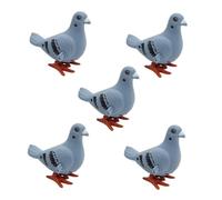 ibasenice 10 Pcs Kid Pigeon Clockwork Toy Wind up Dove Wind up Toy Early Educational Pigeon Figure s Mini up s Interesting Interactive via Guinea Pp