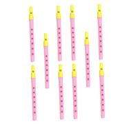ibasenice 10-piece Children's 6-Hole Clarinet Toy Set for Beginners Creative Wind Instrument for Boys and Girls for Musical Education and Playtime at Home or School Random Color