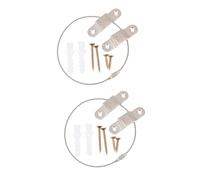 ibasenice 10 Sets Furniture Falling Strap Safety Straps Anchors for Boy Girl Proofing Protecting Furniture for Boy Girl Safety and Animal Safe Home