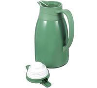 ibasenice 1000ml Water Kettle Insulated Hot Water Bottle with Good Sealing Effect Stylish Simple Design Glass Silicone Pp for Winter Use