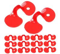 ibasenice 1000pcs Pinless Chicken Peepers with Pliers Plastic Poultry Spectacles Medium Anti-pecking Hen Eyeglasses for Fighting Prevention Lightweight Comfortable Fit for Farming Use