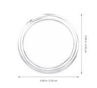 ibasenice 100Pcs 21Mm Coin Capsules Portable Coin Cases Professional Holders for Collecting Storage and Collection Supplies