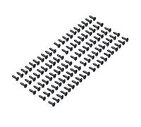 ibasenice 100pcs Black Plate Screws for Guitar Pickguard Screw Bass Pickguard Use in Electric Guitar Bass Cavity Cover Jack Cover