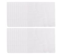 ibasenice 100pcs Disposable Gauze Facial Masks for Beauty Salons Soft White Gauze Material Easy to Use and Portable Carry for Spa and Business Trip Skin Care