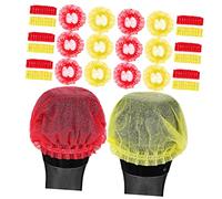 ibasenice 100pcs Disposable Microphone Covers for Head Mic Streaming Mic Non-woven Windshield Protection Bulk Pack