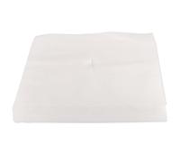 ibasenice 100pcs Disposable White Face Massage Towels with Hole Non-Woven Fabric Breathable and Easy to Use for Beauty Shop and Spa Massage Treatments
