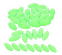 ibasenice 100pcs Fishing Floats Strike Indicator Bobbers for Trout Foam Floats with Wave Stability Easy to Install Compatible with Various Fishing Gear and Complex Water Conditions