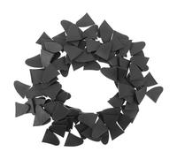 ibasenice 100PCS Plastic Tip Protector Sleeves for Knife Edge Guards Point Cover with Anti-scratch High-density Material Reusable Blade Safety Storage and Transport Protector for Camping and