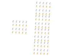 ibasenice 100pcs Replacement Electric Guitar Gear Knob Caps for Guitar Pickup Selector Tip Toggle Tips Professional Accessories