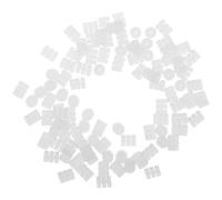 ibasenice 100Pcs Silicone Bicycle Brake Cable Protectors O-Ring End Caps for Mountain Bike Frame Cable Housing Brake Line Sleeves and Replacement Accessories for Cycling Maintenance